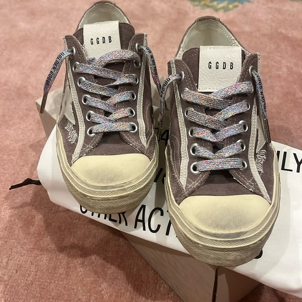 Golden Goose VSTAR2 size 39 with custom laces, bought in Italy